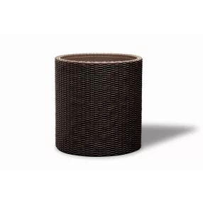 Keter Cylinder M virágcserép, barna