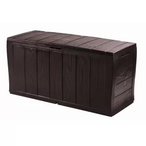 Keter Sherwood 270L kerti doboz, barna