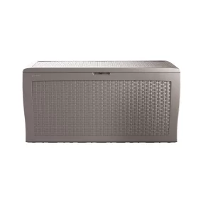 Kerti box Keter Samoa Rattan Box 270L cappuccino