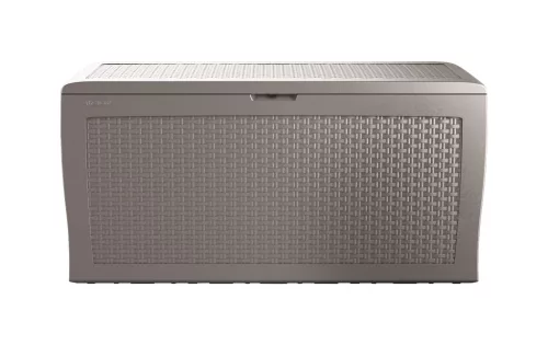 Kerti box Keter Samoa Rattan Box 270L cappuccino