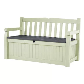 Keter Eden Garden Bench 265L kerti pad, bézs
