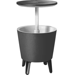 Keter Cool Bar kerti asztal, antracit /fehér