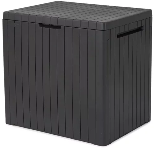 Keter City Storage Box 113L kerti tároló doboz, grafitszürke
