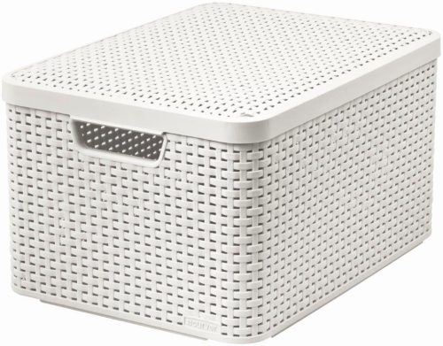 Box Curver Style L 30L tetővel, fehér