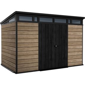 Keter Signature kerti ház 11x7 kőrisfa, padlóval