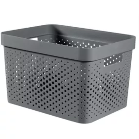 Curver Infinity Dots doboz 17L szürke