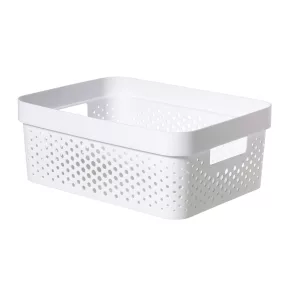 Curver Infinity Dots doboz 11L fehér