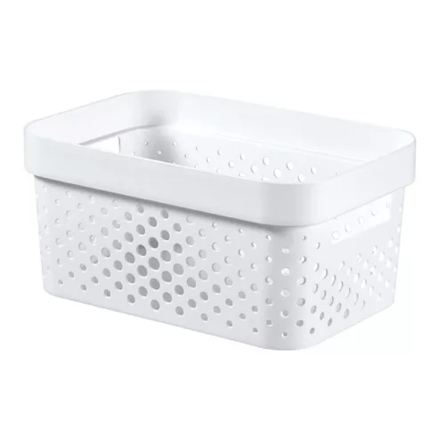 Curver Infinity Dots doboz 4,5L fehér