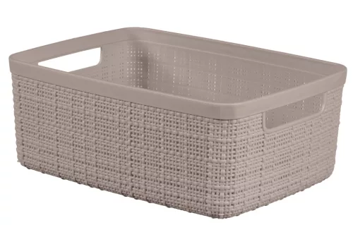 Curver Jute S 5L tárolódoboz taupe