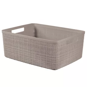 Curver Jute M 12 l taupe tárolódoboz