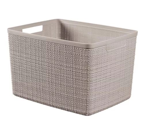 Curver Jute L 20 l taupe tárolódoboz