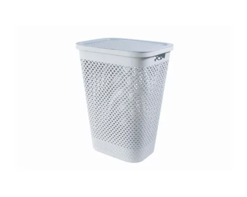 Curver Pure 55 l kék szennyestartó fedéllel