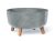 Prosperplast GRACIA LOW kaspó 38 cm beton effect
