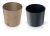 Prosperplast FURU ROUND LOW ECO WOOD kaspó 25 cm naturo