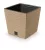 Prosperplast FURU SQUARE LOW ECO WOOD kaspó 30 cm naturo