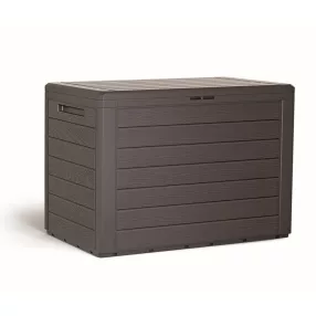 Prosperplast WOODEBOX kerti box barna 190L