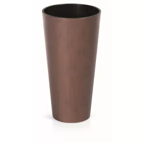 Prosperplast TUBUS SLIM CORTEN kaspó réz 30 cm