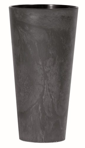 Prosperplast TUBUS SLIM BETON EFFECT kaspó antracit 30 cm