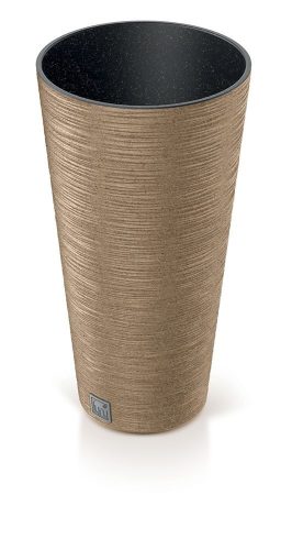 Virágcserép Prosperplast FURU SLIM ECO WOOD 30 cm, naturo
