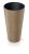 Virágcserép Prosperplast FURU SLIM ECO WOOD 30 cm, naturo