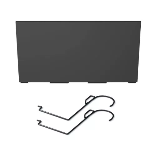 Virágcserép Prosperplast URBI CASE W 39,5 cm antracit színben