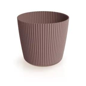 Virágcserép Prosperplast MILLY ROUND marsala 23,6 cm