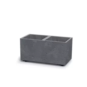   Virágcserép Prosperplast SIERRA CASE beton effect  57,7 cm szürke
