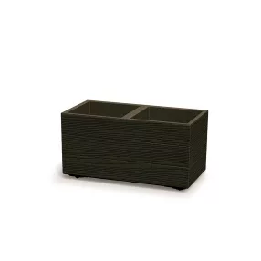   Virágcserep Prosperplast MADERA CASE eco fa 57,7 cm ,kávé barna