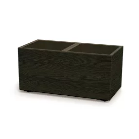   Virágtartó Prosperplast MADERA CASE eco fa 77 cm kávé barna