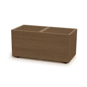 Virágtartó Prosperplast MADERA CASE eco fa 77 cm natur