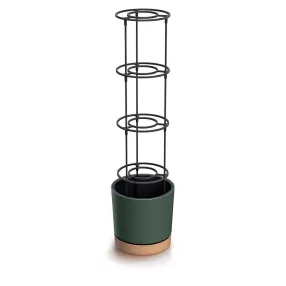   Virágcserép Prosperplast HOME GROWER paradicsom termesztésére 14,5 l sötétzöld