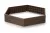 Magaságyás Prosperplast BASE WOODY barna 148 cm