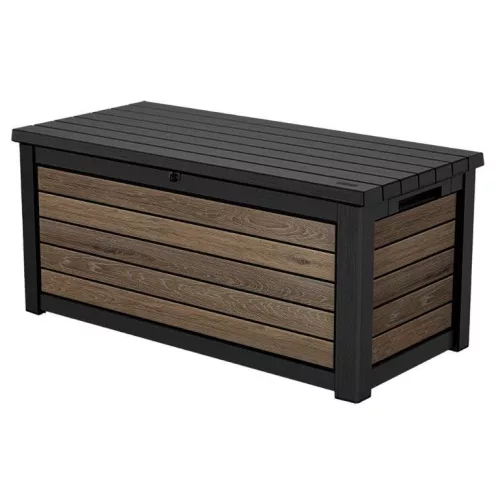 Kerti tároló Keter Deco 630 l walnut