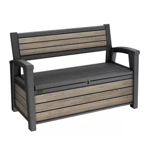 Kerti pad Keter Deco Garden Bench Ashwood