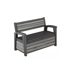 Kerti pad Keter Deco Garden Bench Storm grey