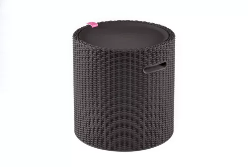 Keter Cool Stool grafit színű kerti asztal
