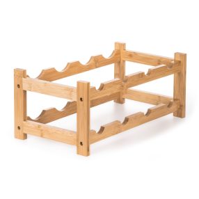 G21 borállvány 8 üvegre, bambusz