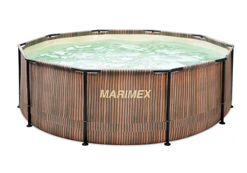 Marimex Florida medence 3,66x0,99 m szkimmerrel – TEAK mintázat