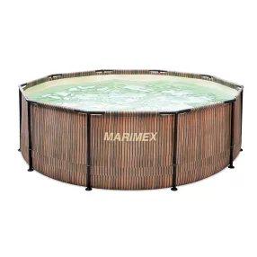   Medence Marimex Florida 3,66 x 1,22 m szkimmerrel – TEAK mintázat