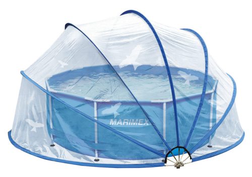 Marimex Pool House CABRIO medencetető, 5,50 m átmérővel – 4,57 m átmérőjű medencékhez.