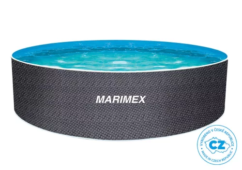 Marimex Orlando 3,66 x 0,91 m RATAN medence + szkimmer