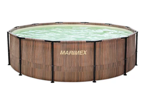Marimex Florida medence 4,57 x 1,32 m szkimmerrel – TEAK minta