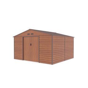   G21 GAH 1085 - kerti tároló 340 x 319 cm, barna, sérült csomagolás