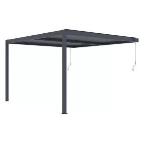 G21 Trenton 4x4 m bioklimatikus pergola, antracit alumínium
