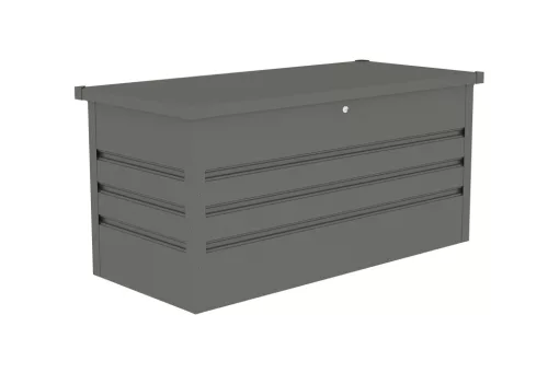 Kerti doboz G21 Denver 400 L, fémszürke