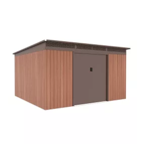 G21 GRAH 1132 kerti tároló - 340 x 333 cm, barna