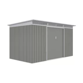 Kerti ház G21 GRAH 700 - 340 x 206 cm, metál szürke