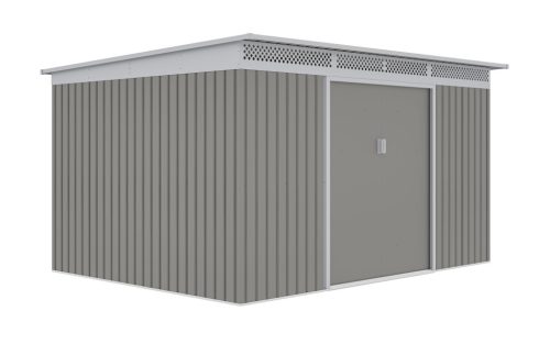 Kerti ház G21 GRAH 915 - 340 x 269 cm, metálszürke