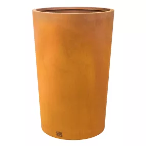 G21 Corten Round virágláda, 65 x 100 cm