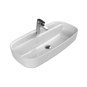   CeraStyle AQUA - PULTRA ültethető - Top Counter - porcelán mosdó - 80 x 40 cm